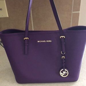 Like New, Michael Kors Purple Bag